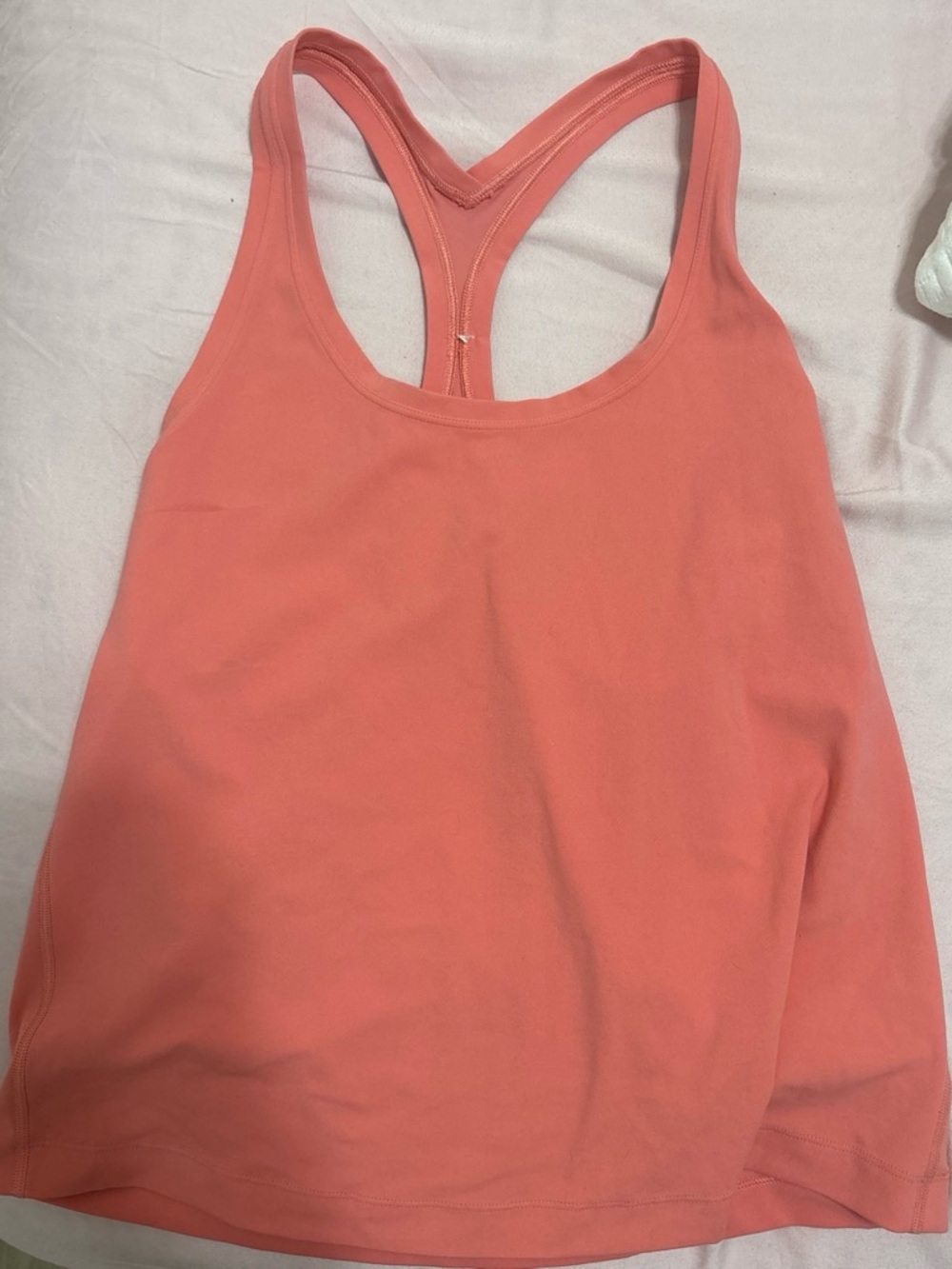 lululemon athletica Coral Racerback Tank Top